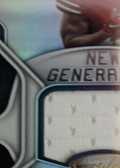 2019 Panini Certified #NG-MB Marquise Brown New Generation Jerseys Ravens — front