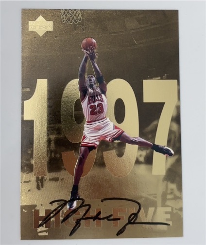 1997 Upper Deck #12 Michael Jordan — front