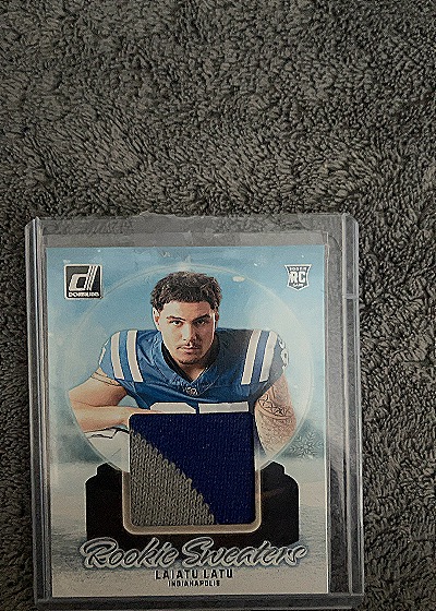 2024 Panini Donruss Rookie Holiday Sweaters #RHS-LLA Laiatu Latu — front