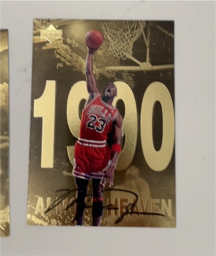 1998 Upper Deck Gold Series #6 Michael Jordan — front