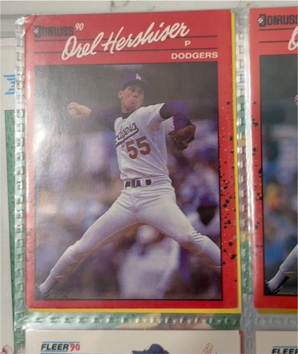 1990 Donruss #197 Orel Hershiser — front