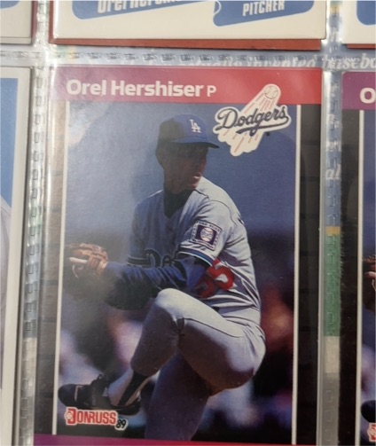 1989 Donruss #197 Orel Hershiser — front