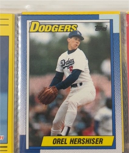 1990 Topps #780 Orel Hershiser — front