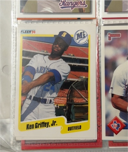 1990 Fleer #513 Ken Griffey Jr. — front