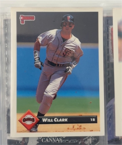 1993 Donruss #446 Will Clark — front