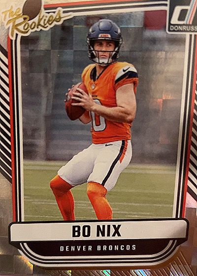 2024 Donruss #369 Bo Nix — front