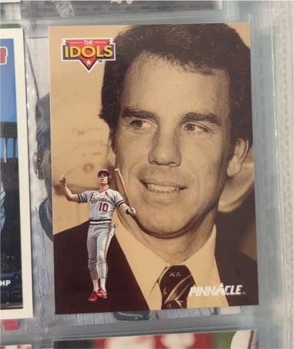 1992 Pinnacle The Idols #589 Roger Staubach — front
