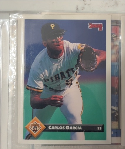 1993 Donruss #598 Carlos Garcia — front