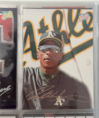 1993 Leaf Studio #84 Rickey Henderson — front