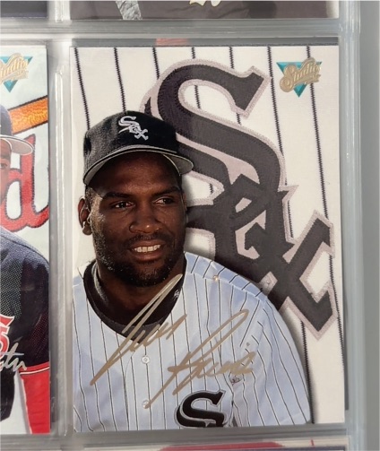 1993 Leaf Studio #139 Frank Thomas — front