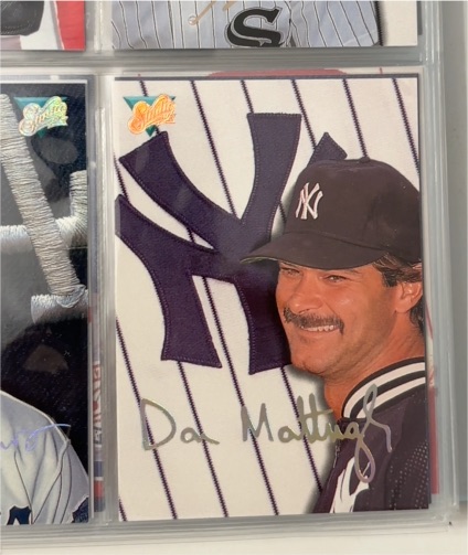 1993 Leaf Studio #193 Don Mattingly — front