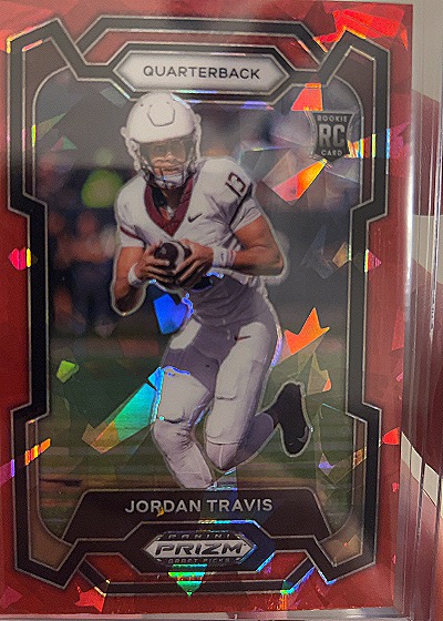 2023 Panini Prizm Draft Picks #RC Jordan Travis — front
