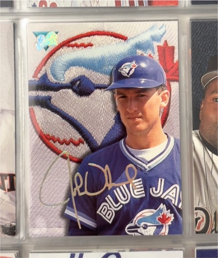 1993 Leaf Studio #195 John Olerud — front