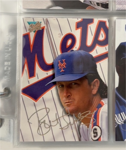 1993 Leaf Studio #112 Bret Saberhagen — front