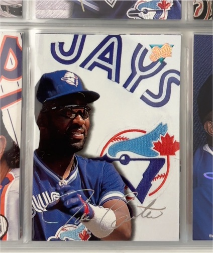 1993 Leaf Studio #87 Joe Carter — front