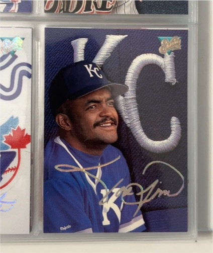 1993 Leaf Studio #25 George Brett — front