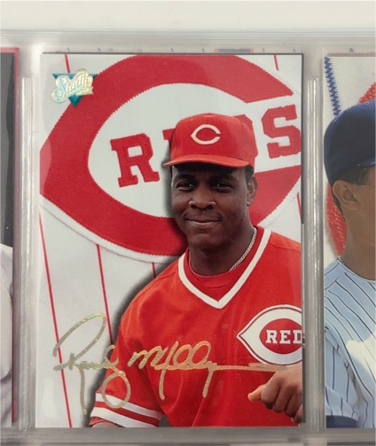 1993 Leaf Studio #105 Randy Milligan — front