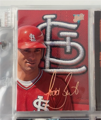 1993 Leaf Studio #62 Todd Zeile — front