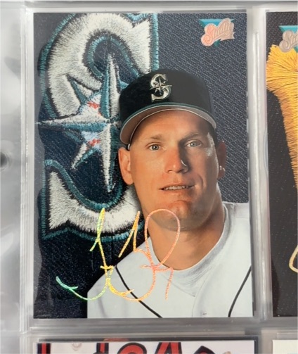 1993 Leaf Studio #52 Jay Buhner — front
