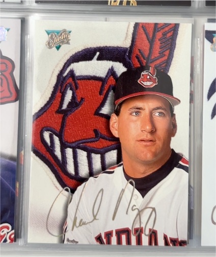 1993 Leaf Studio #203 Charles Nagy — front