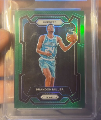2023-24 Panini Prizm #152 Brandon Miller — front
