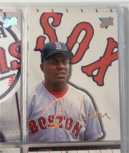 1993 Leaf Studio #186 Billy Hatcher — front