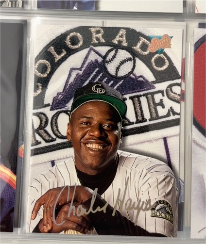 1993 Studio #136 Charlie Hayes — front