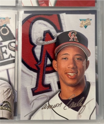1993 Leaf Studio #142 Damion Easley — front
