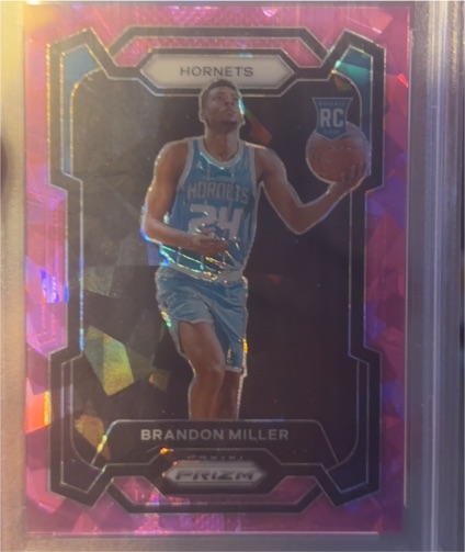 2023-24 Panini Prizm #152 Brandon Miller — front