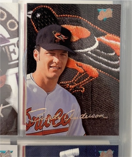 1993 Leaf Studio Baseball #17 Brady Anderson — front