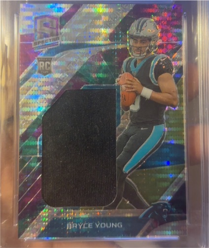 2023 Panini Spectra Monumental Memorabilia #MME-BRY Bryce Young — front