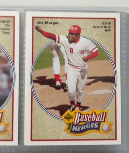 1992 Upper Deck Baseball Heroes #41 Joe Morgan — front
