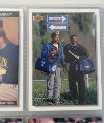 1992 Upper Deck #51 Top Prospect Checklist Marc Newfield Rondell White — front