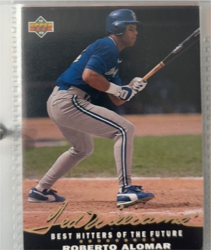 1992 Upper Deck #T11 Roberto Alomar — front