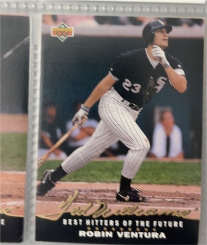 1992 Upper Deck #T20 Robin Ventura Ted Williams' Best — front