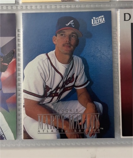 1996 Fleer Ultra #440 Marty Malloy — front