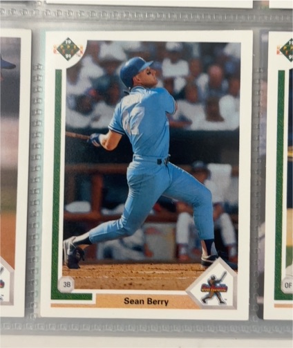 1991 Upper Deck #10 Sean Berry — front