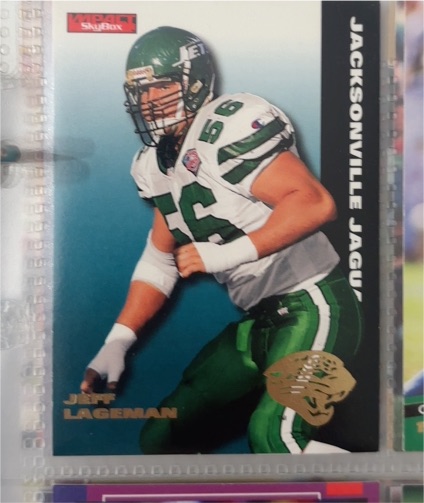 1995 SkyBox Impact #65 Jeff Lageman — front