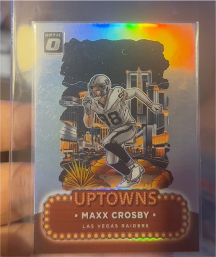 2024 Donruss Optic #22 Maxx Crosby Uptowns — front