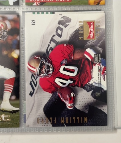 1995 Skybox Mirror Image #152 William Floyd — front