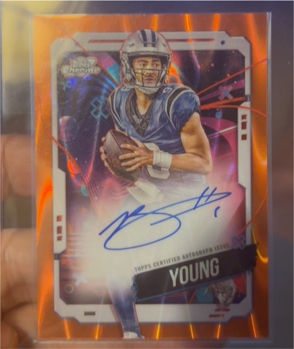 2024 Topps Chrome Cosmic #19 Bryce Young — front