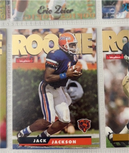 1995 SkyBox Impact #191 Jack Jackson — front
