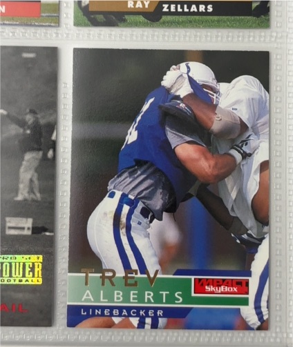 1995 SkyBox Impact Trev Alberts — front