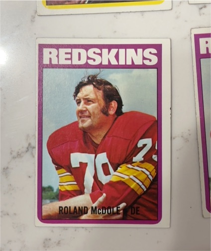 1972 Topps #168 Roland McDole — front