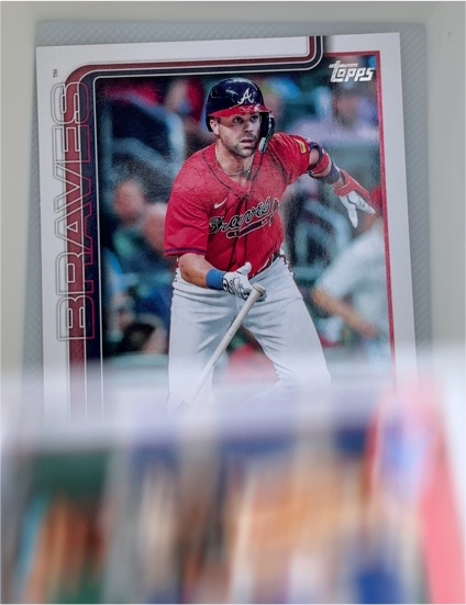 2025 Topps Atlanta Braves Base Card — front