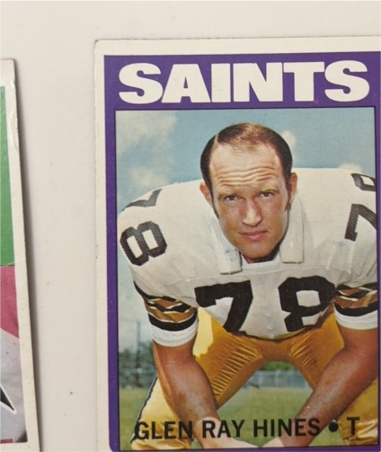 1972 Topps #242 Glen Ray Hines — front