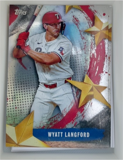 2025 Topps Series 2 Stars of MLB #SMLB-55 Wyatt Langford — front