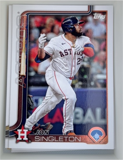 2025 Topps #462 Jon Singleton — front