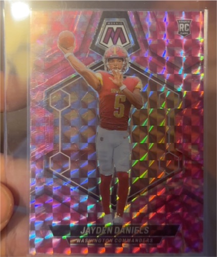 2024 Panini Mosaic #302 Jayden Daniels — front