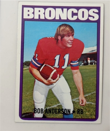 1972 Topps #154 Bob Anderson — front